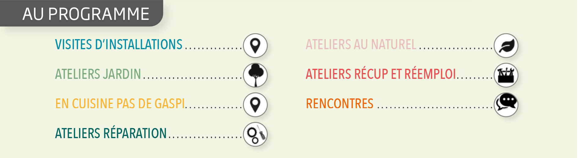 au programme
